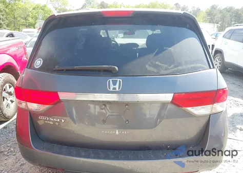 2017 Honda Odyssey Ex-L from USA, damaged, VIN 5FNRL5H67HB010963